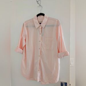 Pink Button-Up Shirt